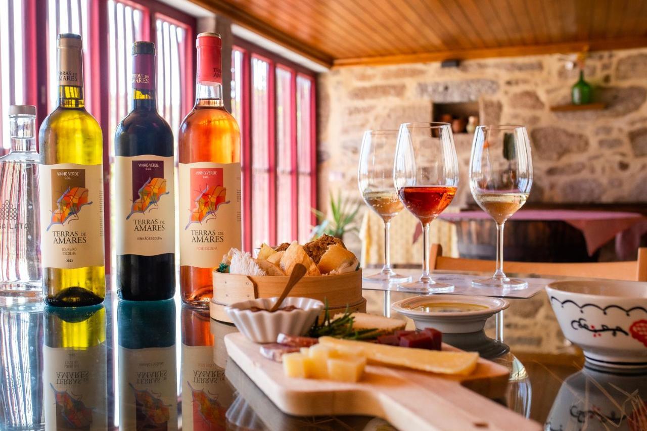 Casa Lata - Agroturismo E Enoturismo Amares Exteriör bild